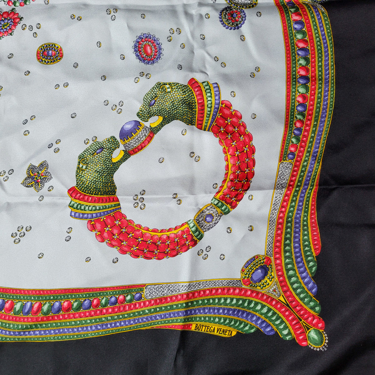 Vintage Bottega Veneta Silk Scarf – MAUVE