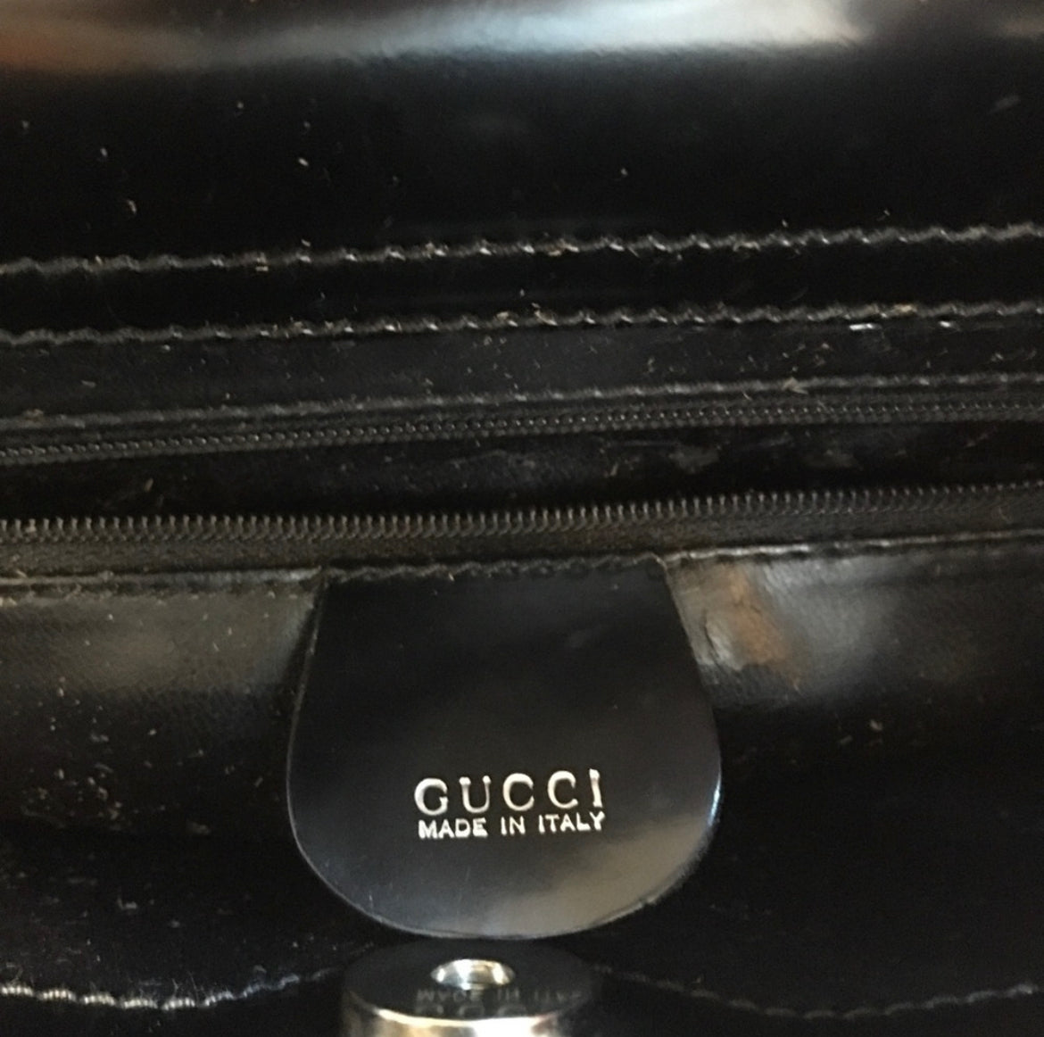 My vintage Gucci by Tom Ford bamboo handle leather tattoo floral
