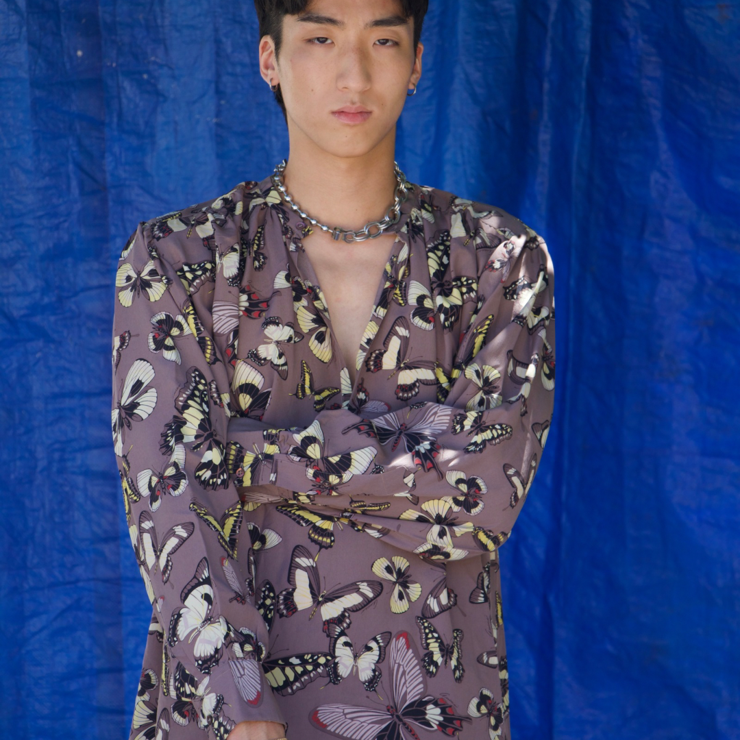 GUCCI by Tom Ford 2003aw silk シルクシャツ GUCCI by Tom Ford 2003aw silk シルクシャツ GUCCI by Tom Ford
