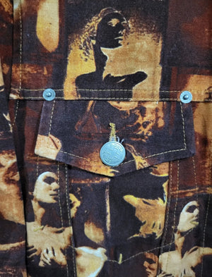 AW1992 Vintage Jean Paul Gaultier Roman Faces Unisex Jacket