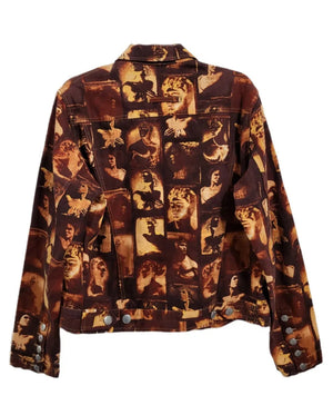 AW1992 Vintage Jean Paul Gaultier Roman Faces Unisex Jacket