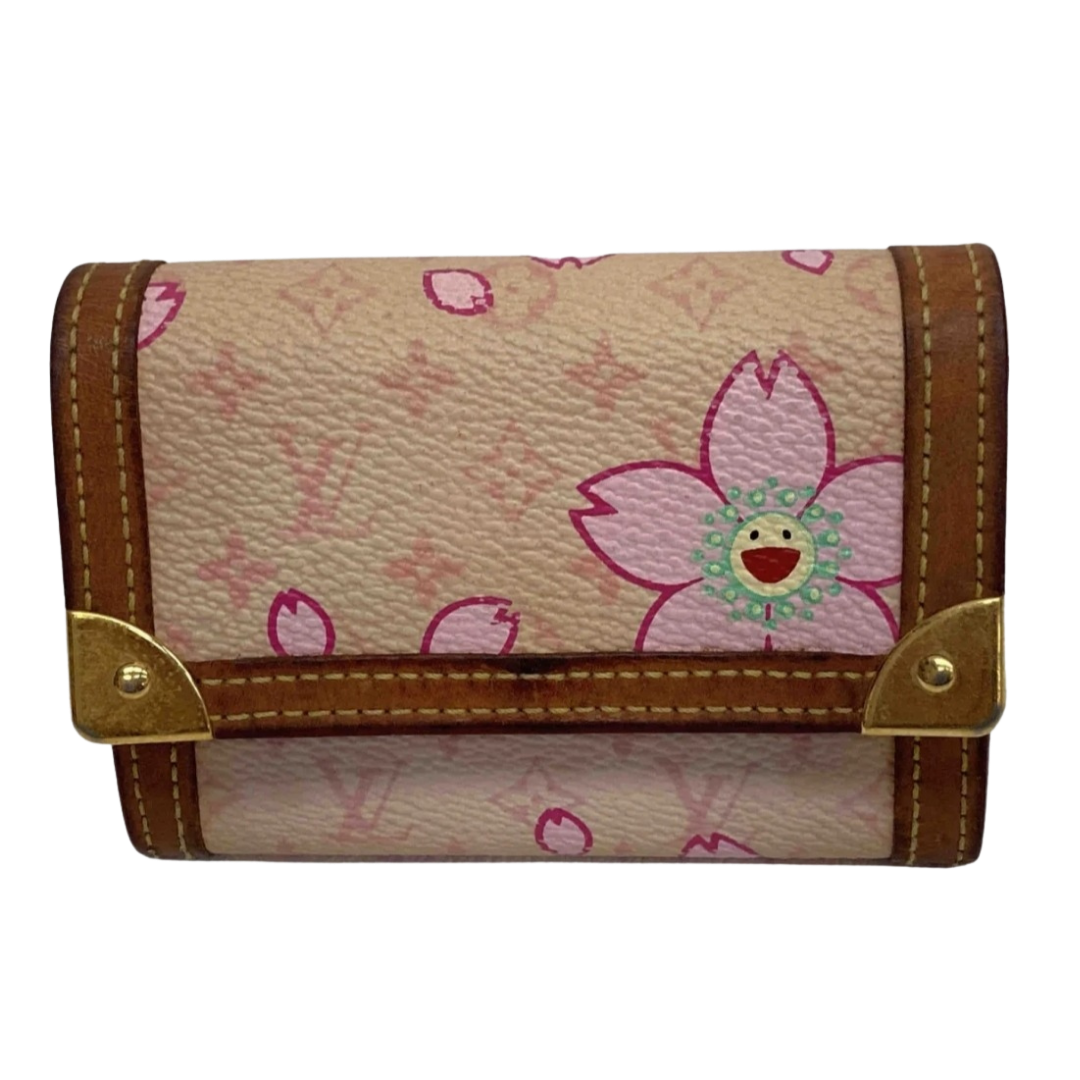 Louis Vuitton x Takashi Murakami Wallet – MAUVE Louis Vuitton x Takashi Murakami Wallet – MAUVE
