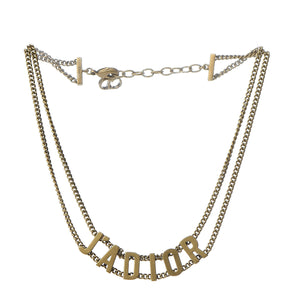 Dior J'Adior Chain Choker Necklace