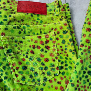 Vintage Versace Ladybug Pants
