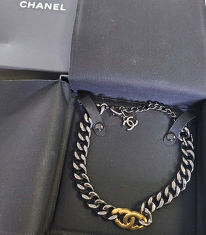 Chanel Link Multi-Tone Necklace