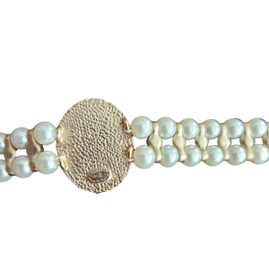 CHANEL Pearl Choker Necklace