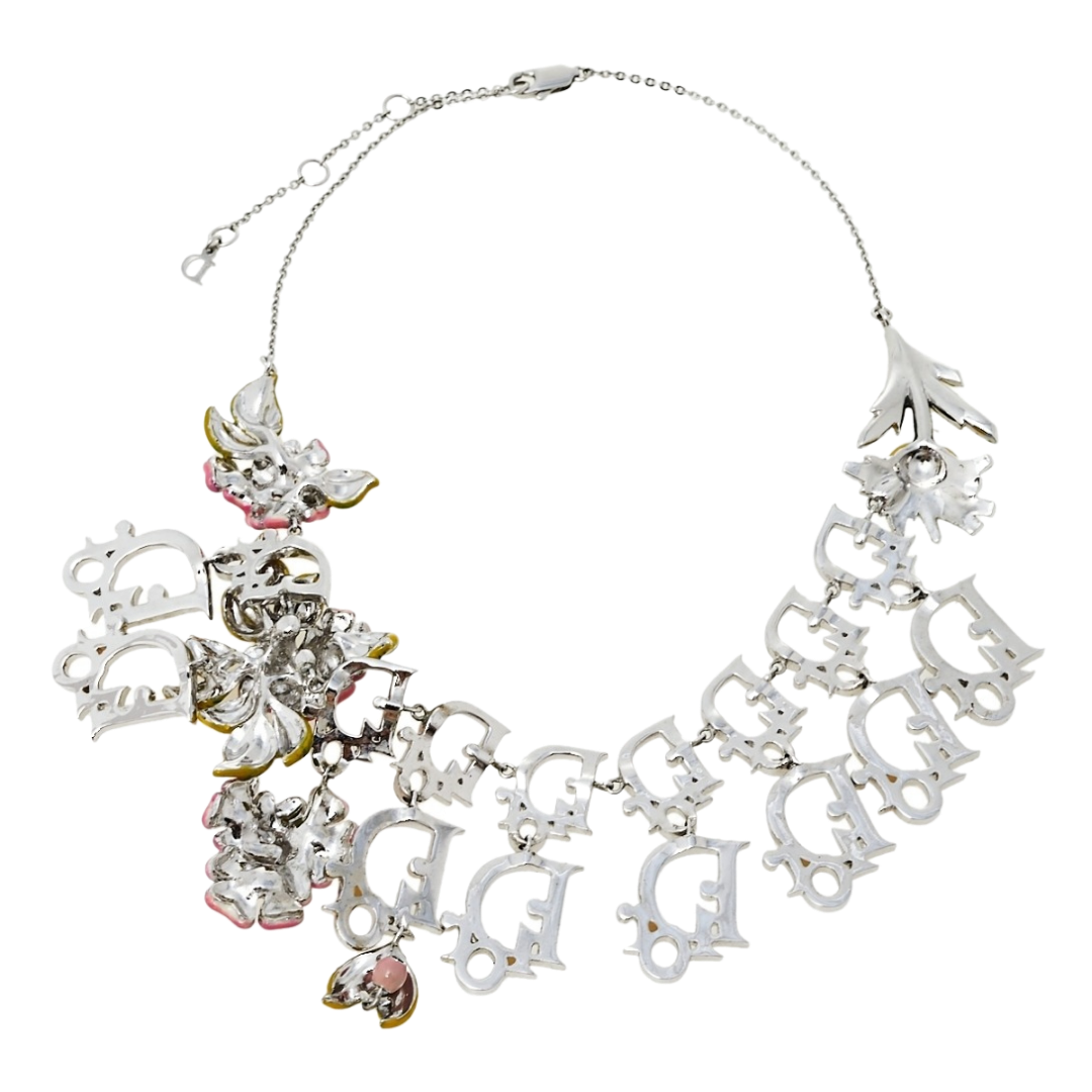 Christian Dior Flower Necklace