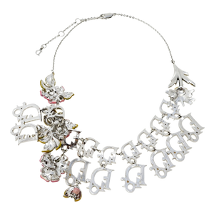 Christian Dior Flower Necklace
