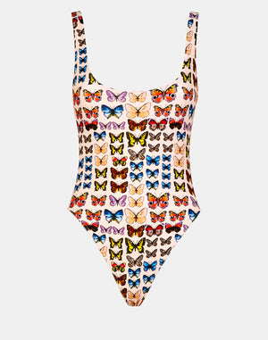 Versace Runway Collection Butterfly Swimsuit