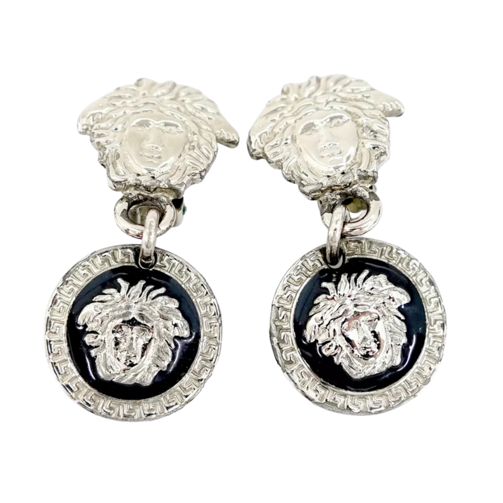 Versace Vintage Medusa Earrings