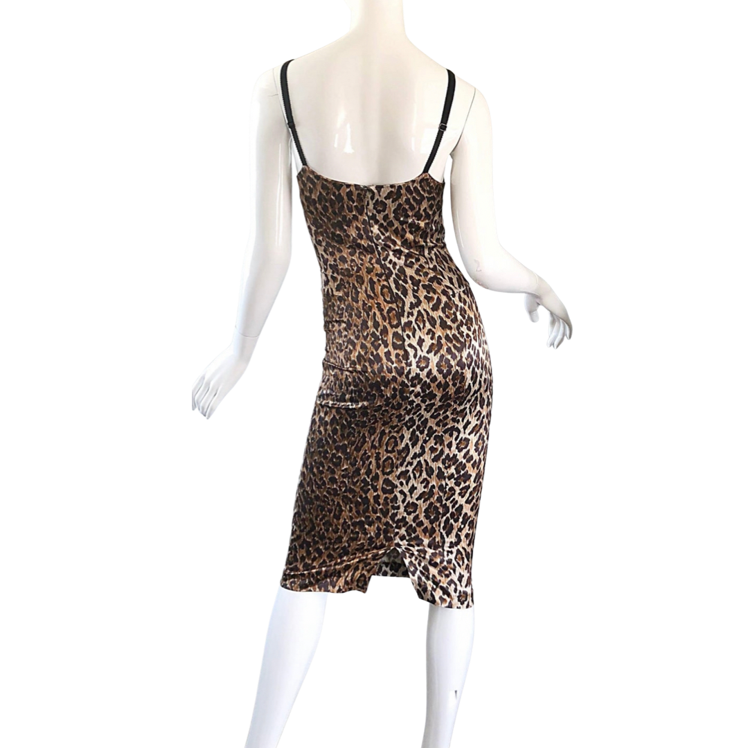 Vintage Dolce & Gabbana Leopard Dress