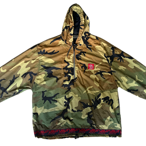 FW13 Supreme 'Pacific Camo Pullover' Jacket Black (2013) — The Pop-Up📍